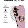 thumbnail image 4 of ZUKKASHAN for Samsung Galaxy A16 5G Case, with 360° Rotating Ring Magnetic Stand, Luxurious Gloss Finish and Electroplating Shockproof Protective Phone Cover Case, 4 of 4