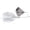 White Nickel Blade, variant on Buckeye Lures Buzzerk Single Bladed Buzzbait 1/2 oz