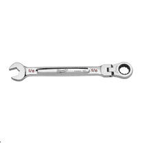 Milwaukee Tool 9/16" Flex Head Ratcheting Combination Wrench