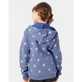 thumbnail image 3 of 9595GB Hanes Alternative Unisex Youth Challenger Hoodie Pacific Blue Star S, 3 of 5
