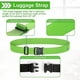 thumbnail image 5 of Luggage Strap 4 Pack - Carrying Straps Suitcase Belt Clip-on Baggage Suitcase Travel Accessories for Luggage (Green, Blue, Pink, Orange), 5 of 5