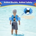thumbnail image 5 of MoKo Swim Vest for Kids, Swimming Floaties Water Wings for Puddle Pool Beach, Blue & Shark, 5 of 7