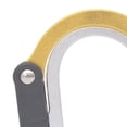 thumbnail image 6 of Carabiner Clip and Hook, Bag, Purse, Backpack Hanger, Baby Pushchair Hook, Keyring Carabiner Multifunction for Camping, Fishing, Hiking, Or Travel Aureate, 6 of 7