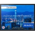thumbnail image 4 of ArtToFrames 38.6x29.5 Inch - 98x75 CM Black Puzzle Frame for 2000 piece Puzzles.1.25 Inch Custom MDF Puzzle Frames, Black - Comes with Economy Acrylic, 4 of 7