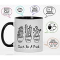 thumbnail image 3 of Inkdotpot Don't be a Prick11 OzCeramic CoffeeMugsFunny Novelty Inspirational Quotes Gift For Co-Worker Boss -Black, 3 of 6