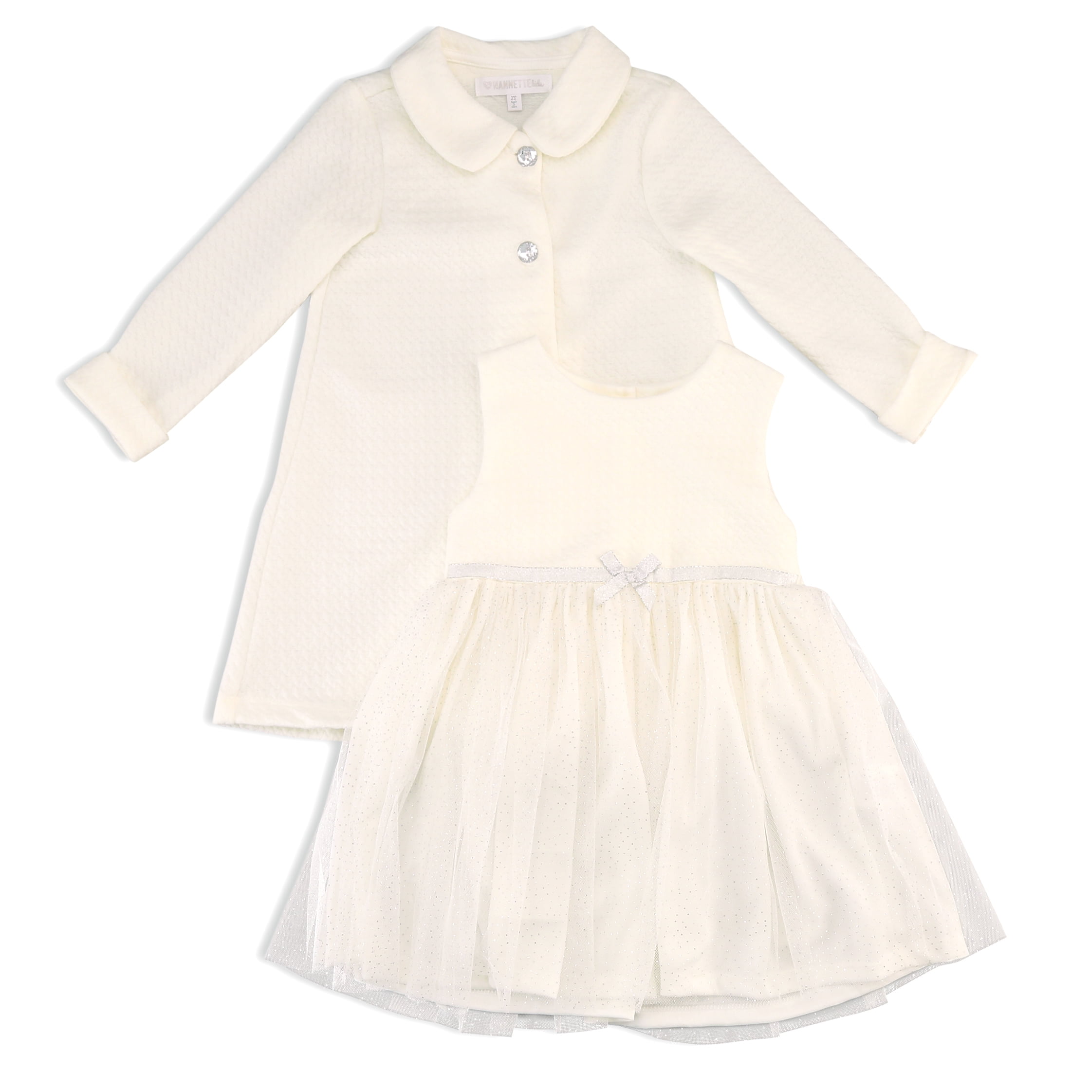 Toddler Girl Dress And Jacket Set, Sizes 2T4T