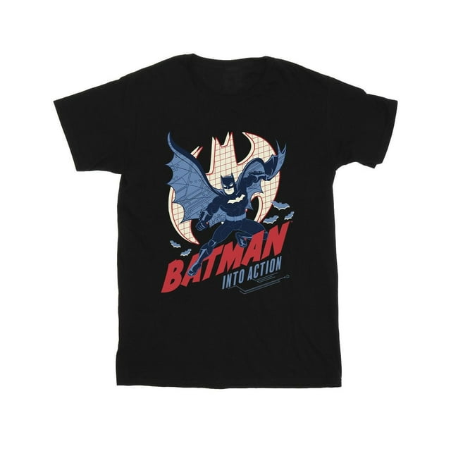 DC Comics Garçon Batman en Action T-Shirt