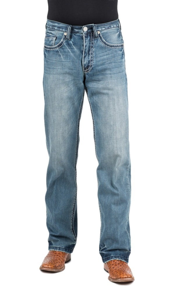 Stetson Western Denim Jeans Mens Modern Fit Medium 11-004-1312-4022 BU