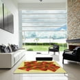 thumbnail image 6 of Ahgly Company Indoor Rectangle Patterned Love Red Area Rugs, 5' x 7', 6 of 6