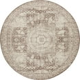 thumbnail image 2 of Rugs.com Dover Collection Rug – 8 Ft Round Light Brown Low-Pile Rug Perfect For Kitchens, Dining Rooms, 2 of 9