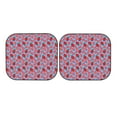 thumbnail image 3 of Uemuo Strawberries Printed 2 PCS Car Windshield Sun Shade, Auto Sun Heat and UV Rays Blocker, Foldable Automotive Front Window Sunshade Protector, 3 of 7