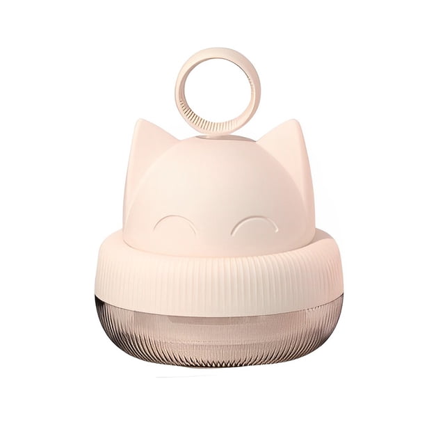 Billuyoard Cortapelos eléctrico con forma de gato, cortapelos de alta potencia, mango de protección múltiple de gran capacidad, accesorio para Electrodomésticos Albaricoque
