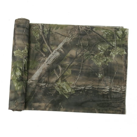 Auscamotek Mesh Hunting Blind Camo Netting 12 ft Polyester