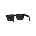 thumbnail image 4 of Kush Mens Rectangular Keyhole Sport Plastic Agent Sunglasses Black Blue, 4 of 4