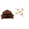 thumbnail image 1 of Sofá en miniatura para muñecas,Muebles de casa de muñecas,modelo de sofá europeo,decoración,Arte de pared de pájaros de madera,Pájaros de madera para decorar la pared,regalos para el, 1 of 8