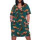 thumbnail image 1 of Vestido de novia holgado con estampado de PANDA Rojo para mujer vestidos de bolsillo para fiestas vestidos de fiesta elegantes de lujo para fiesta de boda, 1 of 6