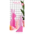 thumbnail image 1 of C.R. Gibson Kailo Chic Conejito acrílico Decoraciones de primavera y Pascua Los tamaños varían Rosa y lavanda 3 piezas, 1 of 5