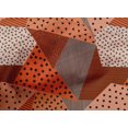 thumbnail image 4 of Tissu Cambier de Coton Pomme Pointcheck & Triangle Géométrique Robe Tissu Matériel Tissu Imprimé par la Cour 56 Pouces de Large, 4 of 4