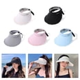 thumbnail image 2 of RUISINERY Breathable Ponytail Hat Women's Sunscreen Hat Adjustable Portable Sun Hat for Beach Outdoor Activity, 2 of 8