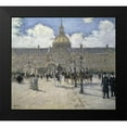 thumbnail image 2 of Raffaelli, Jean-Francois 16x15 Black Modern Framed Museum Art Print Titled - Les Invalides: Napoleons Tomb, 1895, 2 of 5