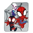 thumbnail image 2 of Marvel Spidey & His Amazing Friends Vroom Silk Touch Throw "50 x 60", 2 of 5