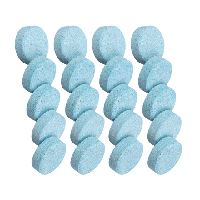 Transemion 20pcs Solid Washer Windshield Glass Concentrated Washing Tools Detailing Car Window Cleaners Automobile Supplies 1Set
