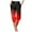 Red, variant on Slacks for Women Fashion Print Thin Breathable Sweatpants Capris Pants Bottom Drawstring Joggers Baggy Sweatpants for Women Purple S