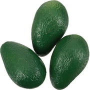 BESTONZON 3pcs Realistic Avocado Models Artificial Avocados Artificial Fruits for Decoration