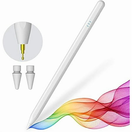can Stylus Pencil with Palm Rejection,for All Apple iPads (2018-to-Date) iPad Pro11/12.9"/13",iPad 6-10thGen,Mini 5-7thGen, Air3-6thGen for Writing/Drawing/Marking/Recording