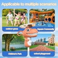 thumbnail image 4 of Rechargeable Cat Flying Disc Launcher Toy, Interactive Dinosaur Gyro with 6 Soft Discs, Automatic Hunting Play for Indoor Outdoor Yard Kitten Dog Training, 4 of 8