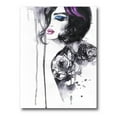 thumbnail image 2 of Designart Painting Female Portrait Canvas Wall Art, 2 of 4