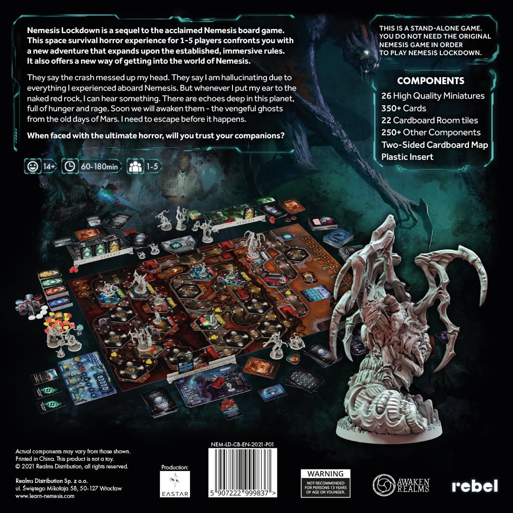Rebel: Nemesis: Lockdown Board Game