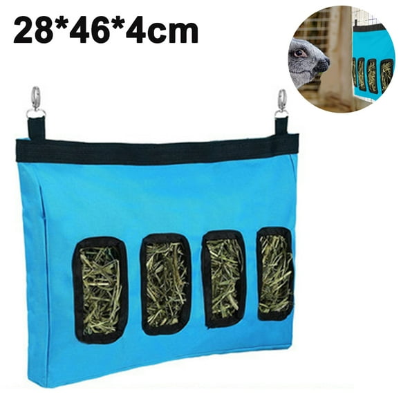 Rabbit Hay Feeder Bag, Guinea Pig Hay Feeder Storage, Rabbit Feeder Hay Feeder for Rabbit Guinea Pig
