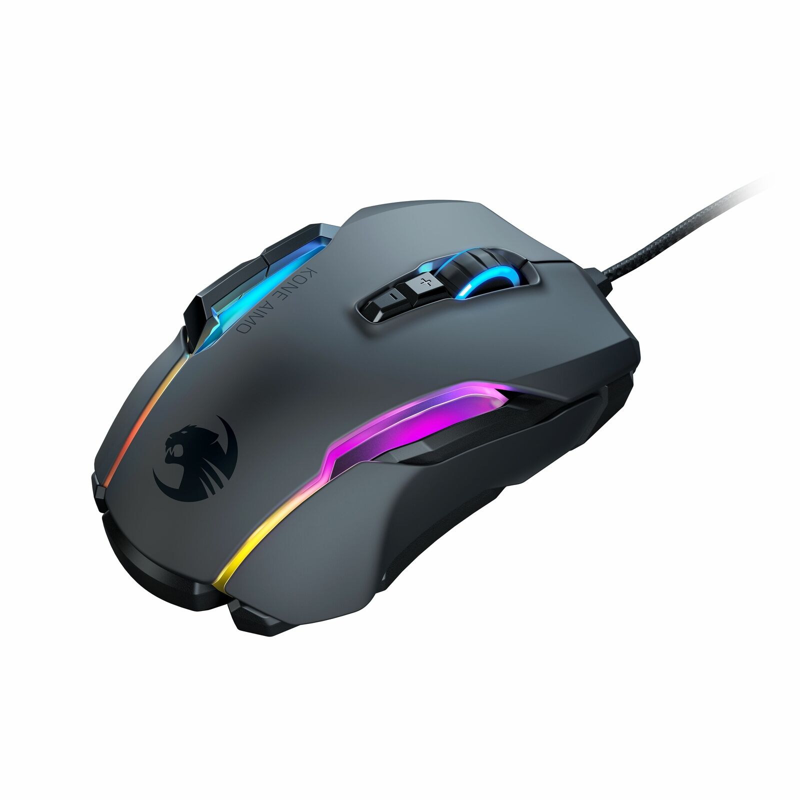 ROCCAT ROC-11-820-BK Kone AIMO Remastered RGBA Smart Customization Gaming Mouse - Black - image 3 of 6