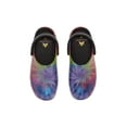 thumbnail image 2 of Anywear Zone Men’s and Women’s Clog Nurse Shoes, Slip Resistant for Healthcare, Gardening and Food Service, 9, Luxe Tie-Dye, 2 of 5