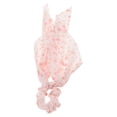 thumbnail image 4 of Unique Bargains 1 Pc Durable Ribbon Hair Scrunchies Hair Ties Pink, 4 of 5