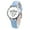 Blue, variant on Women Watch Individual Special Design Faux Leather Band Ideal Wristwatch for Gifts
