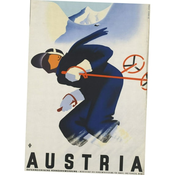 Poster Time Austria Mini poster 11inx17in 11x17 poster Color Category: Multi, Unframed, Ages: Adults, Rectangle