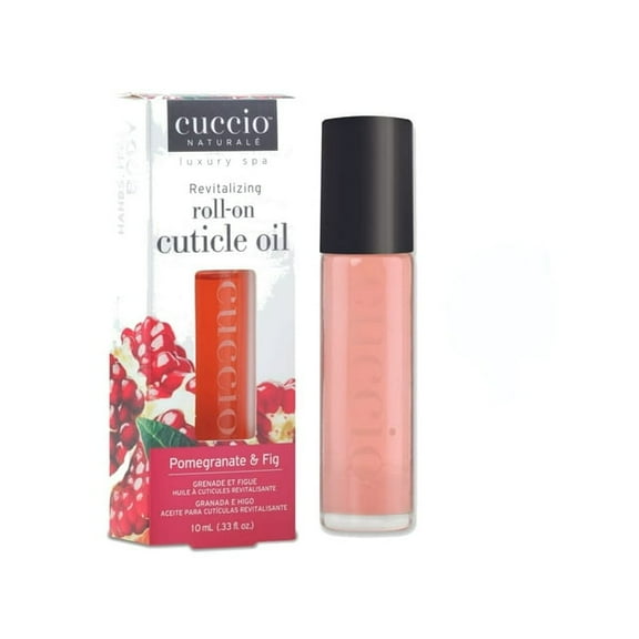 Cuccio Naturale Revitalizing Roll-on Cuticle Oil Pomegranate & Fig 10ml Pomegranate 0.34 Fl Oz (Pack of 1)