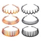 thumbnail image 1 of diademas de plástico con dientes densos para niña., 1 of 6