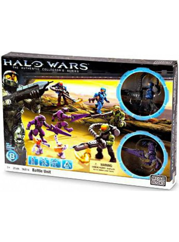 Halo Battle Unit Set Mega Bloks 96814