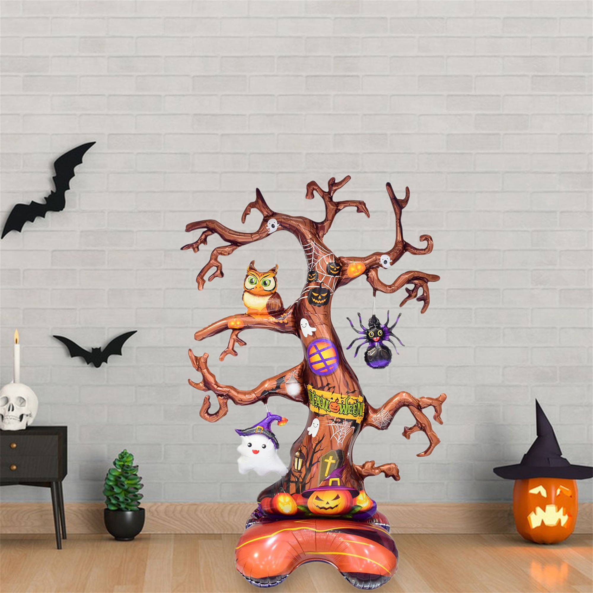 ESASSALY Christmas/Halloween Inflatable Doll, Various-Shape Large Balloon Decor