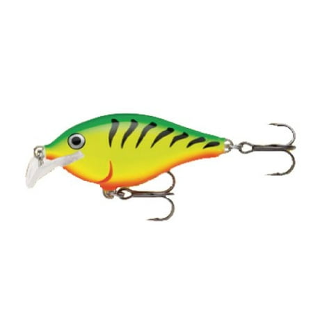 Scatter Rap Crank Lure, Firetiger, 5cm, This bass and multi-species bait can be cast, or trolled to impart the aggressive, evasive, erratic sweeping.., By