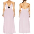 thumbnail image 4 of Robe Élégante à Fleurs pour Femmes, Dos Nu, Longue Robe de Soirée, 4 of 5