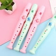 thumbnail image 6 of Chamoist Music Toys,Musical Instrument Toy,Music Supplies,Playful Vertical Flute Instrument Beginner and Kindergarten Playing Music Early Education Gift Six Hole Short Flute, 6 of 8