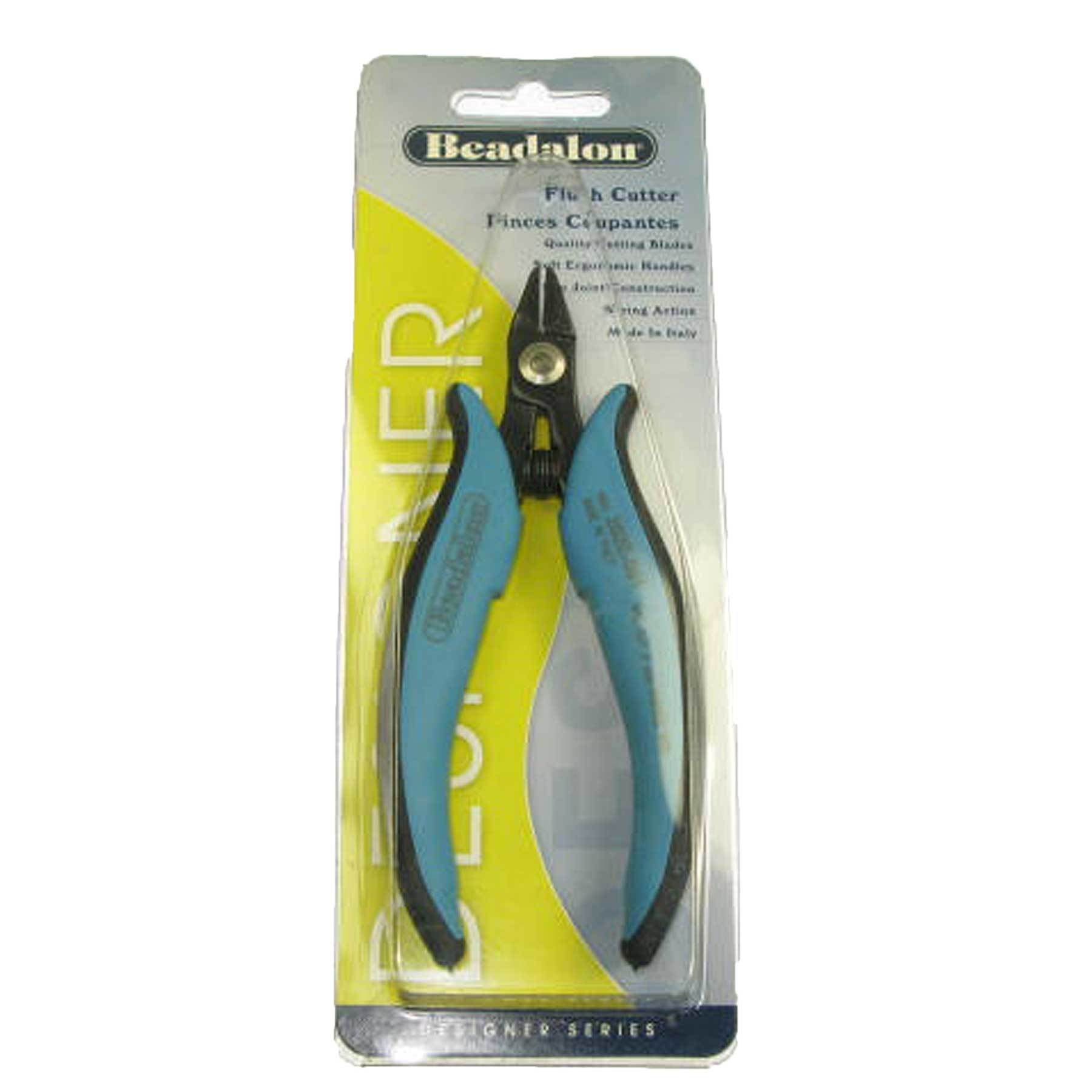 Beadalon Flush Cutter, Blue/Black