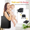 thumbnail image 5 of Trona con gancho: Trona para bebés y niños pequeños de 6 a 36 meses, Trona portátil y plegable para el hogar y los viajes, Silla para alimentar al bebé, Configuración en segundos - Incluye bolsa de tr, 5 of 5