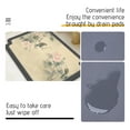 thumbnail image 3 of Bath Mats For Bathroom, Hwkond Delicate Diatomite Antiskid Mat Faux Leather Placemats - Coffee Mats- Kitchen Table Mats- Easy To Clean Kitchen Table Mats,multicolor,15.74x19.68in, 3 of 8
