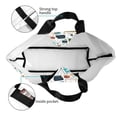 thumbnail image 4 of Fotbe Back To School A Bolsa Tote Estética de Lona con Estampado para Mujer - Bolsa Reutilizable de Hombro Casual para Vacaciones, Compras, Trabajo y Gimnasio, 4 of 8