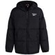 thumbnail image 1 of Chaqueta acolchada Reebok para niño, negra, talla 14-16, abrigo de invierno, 1 of 6